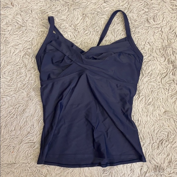 ATHLETA Twister Tankini Top 32D 32DD 32 D/DD New - Picture 4 of 8